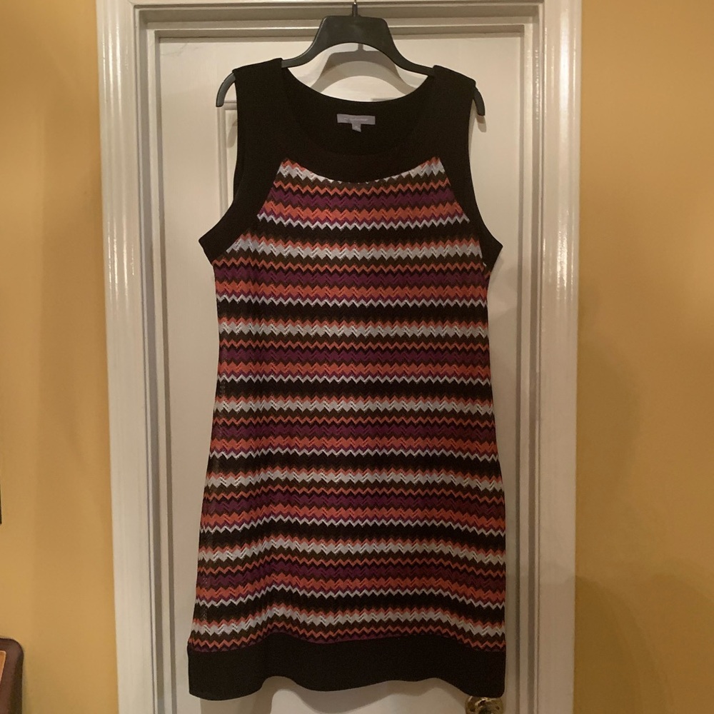 Colorful Chevron Stripe with under layer Size XL